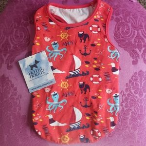 NWT Hotel Doggy Ahoy Sailor Top